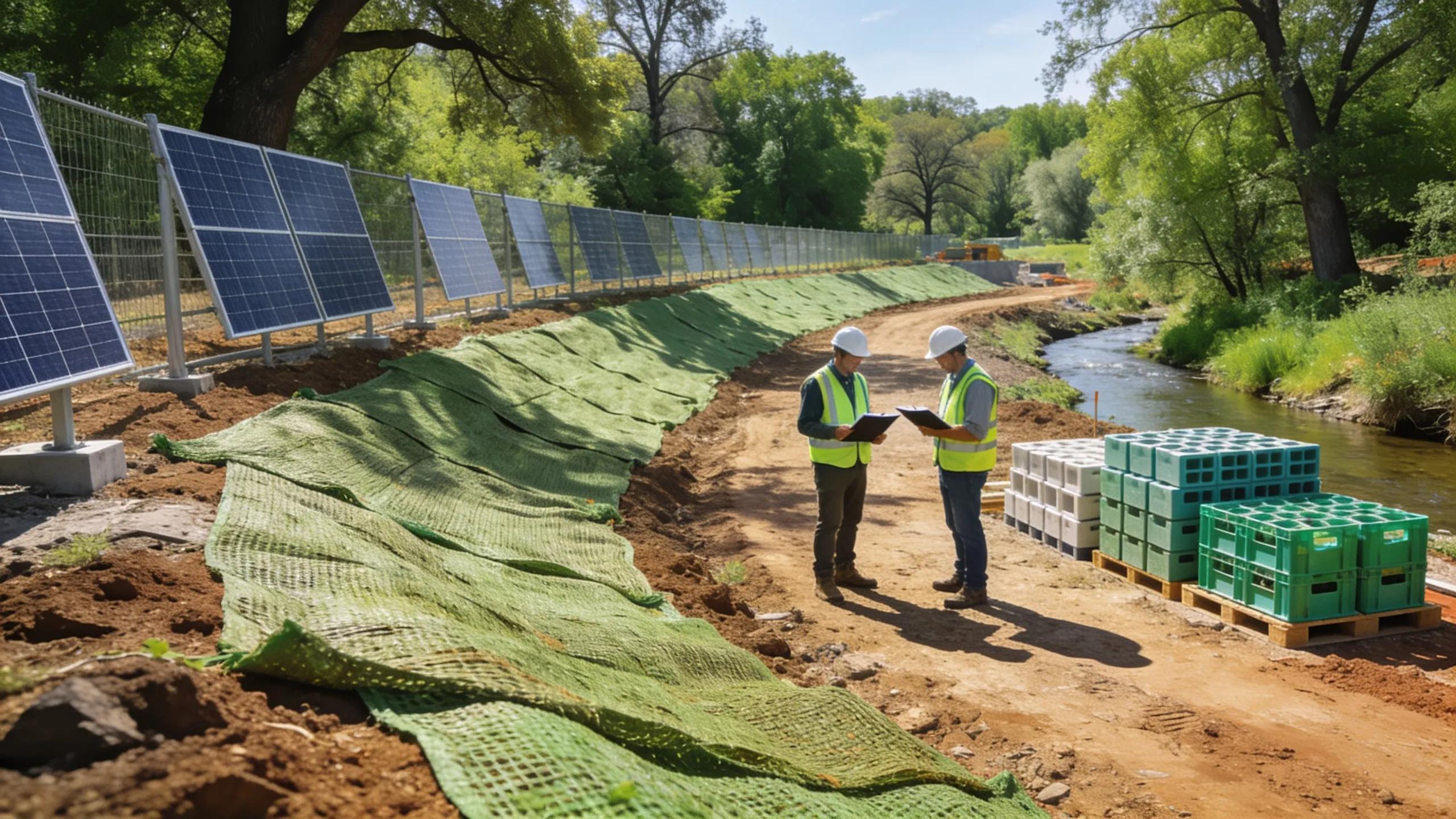 Best practices for minimizing environmental impact during seawall installation with eco-friendly materials