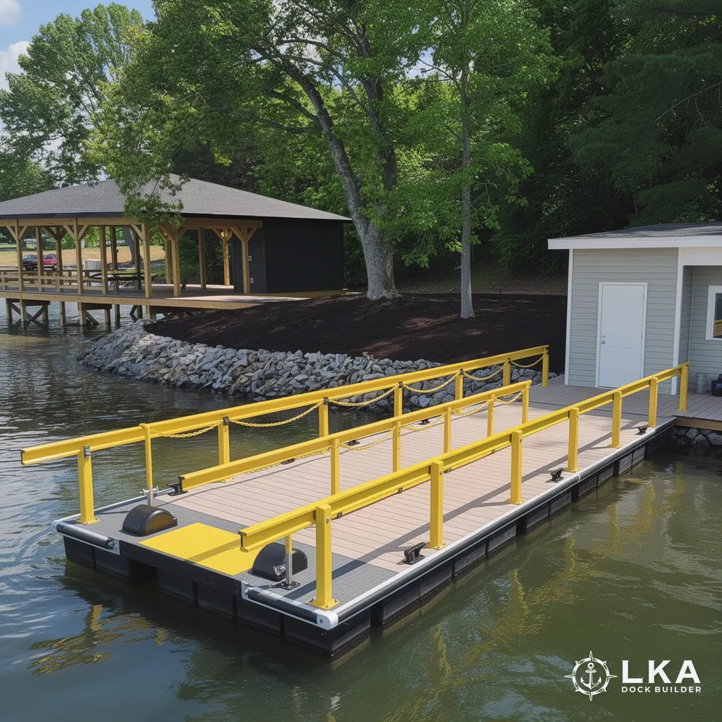 Loading docks are among the most active and high-risk zones in a warehouse because people