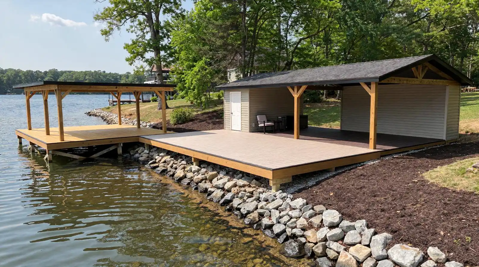 Selecting from Trex's tiered composite line lets homeowners balance budget against the level of finish