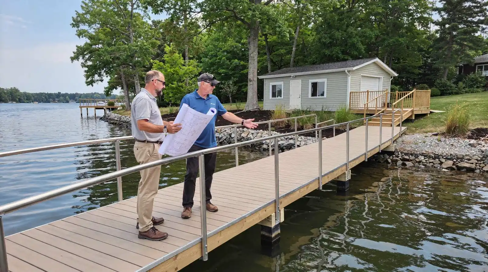 An experienced local builder identifies site-specific constraints during the consultation phase before construction begins