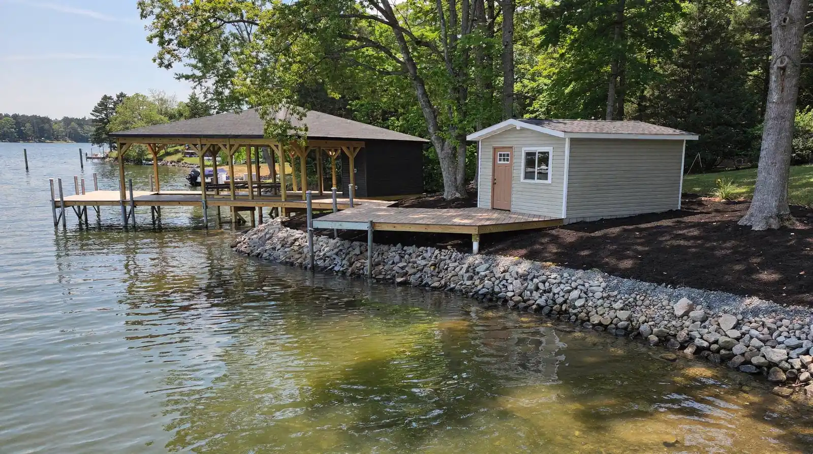 Overall dock cost varies widely based on dock size, materials, structural complexity, and the specific