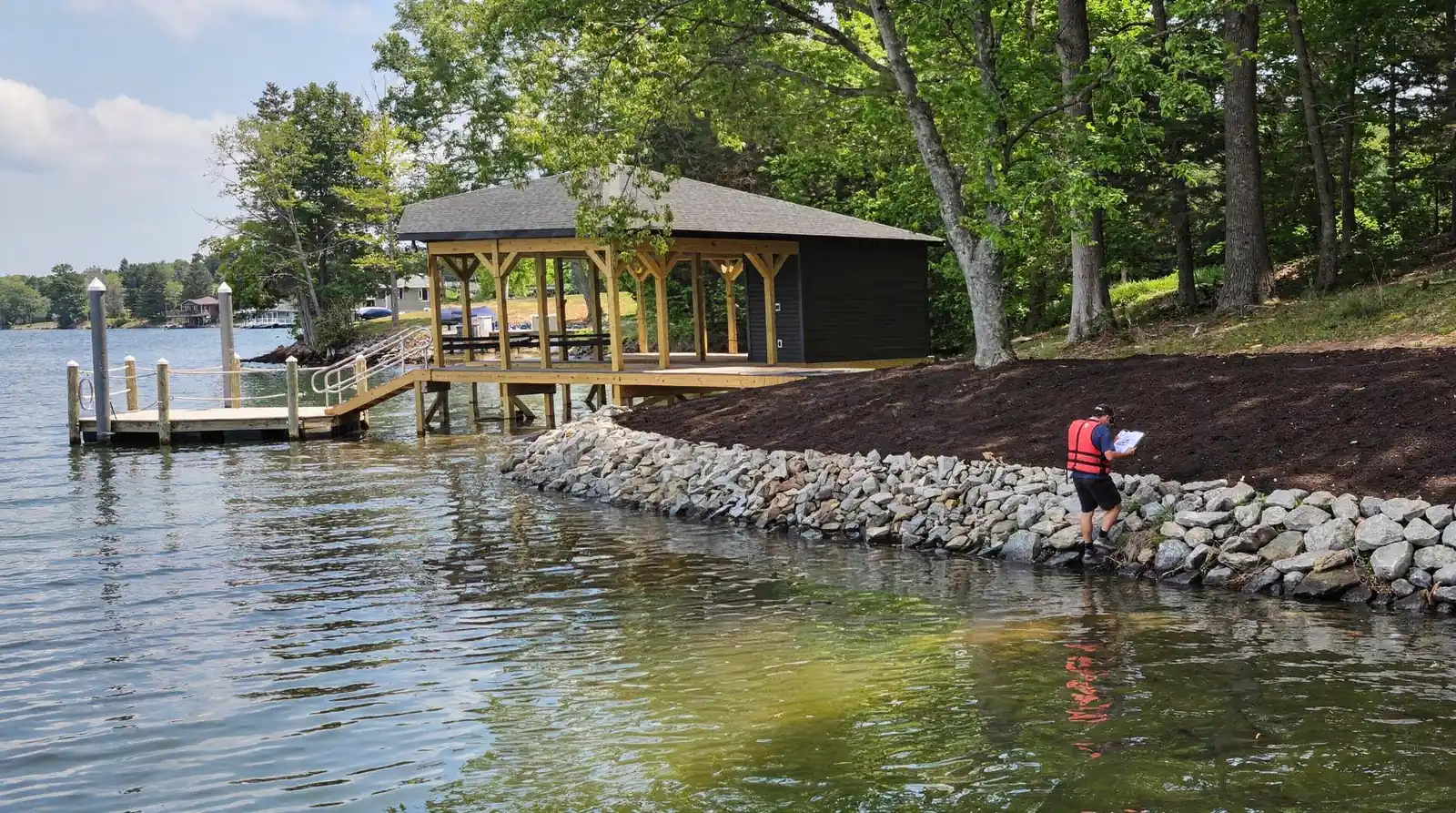 Replacing a seawall typically costs about 80% more than repairing one, making repair the more