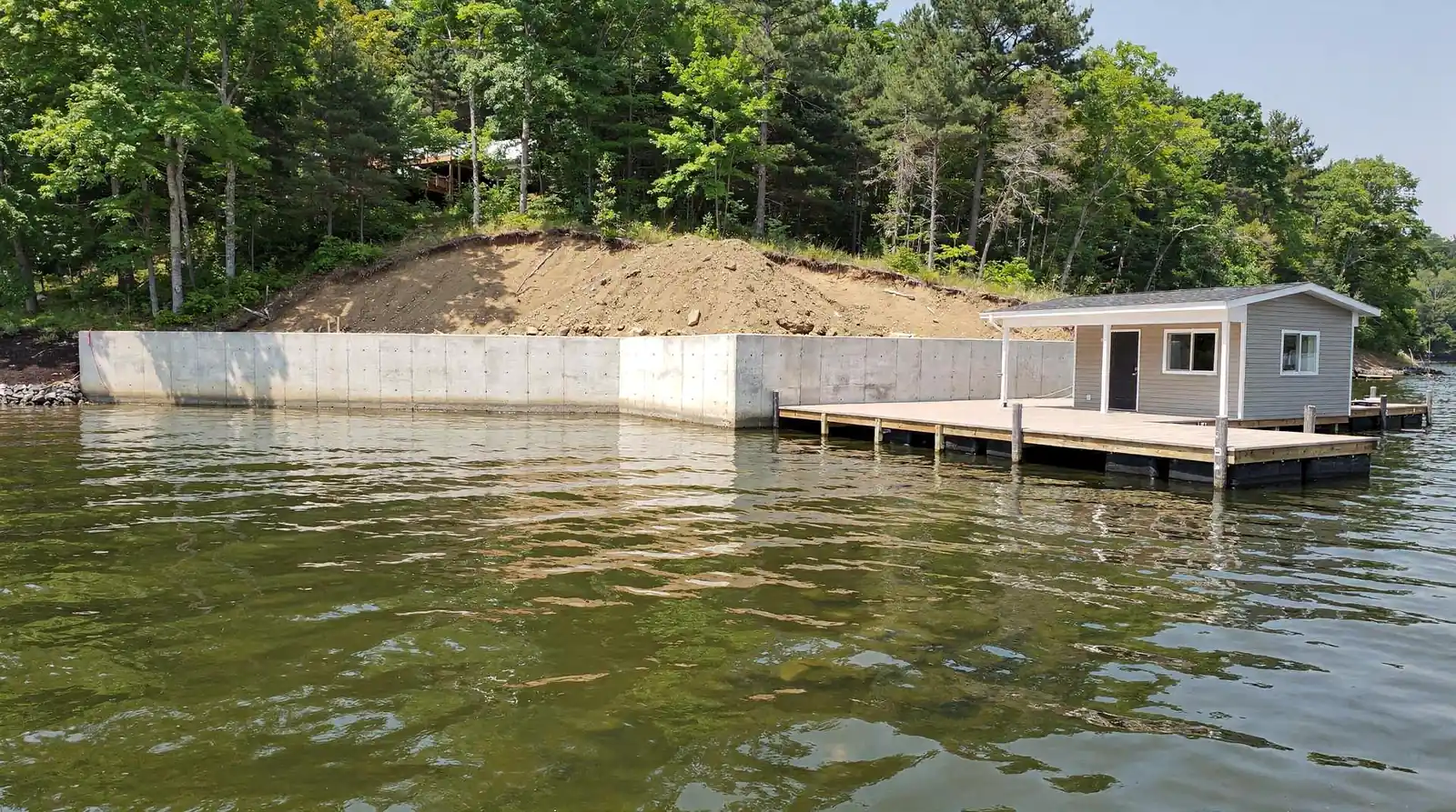 Hard-to-reach or inaccessible seawalls often require additional budget for debris removal and backfill stabilization work