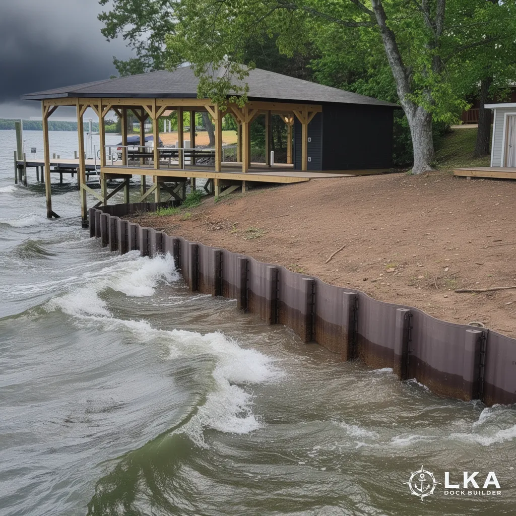 Seawalls are coastal defense structures designed to protect shorelines against erosion and surge flooding