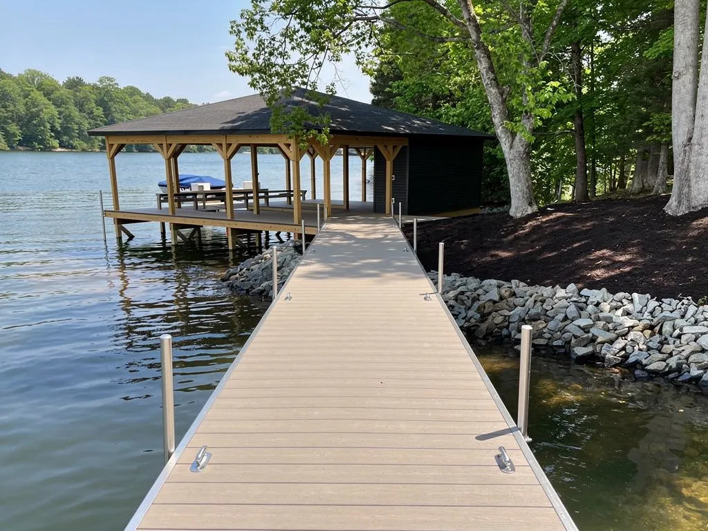 What Are the Advantages of Composite and PVC Decking for Lake Anna Docks