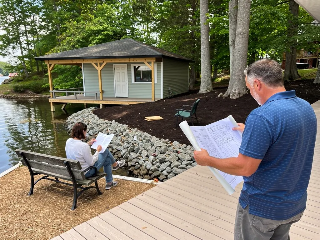 Step-by-step dock financing process from quote to loan approval