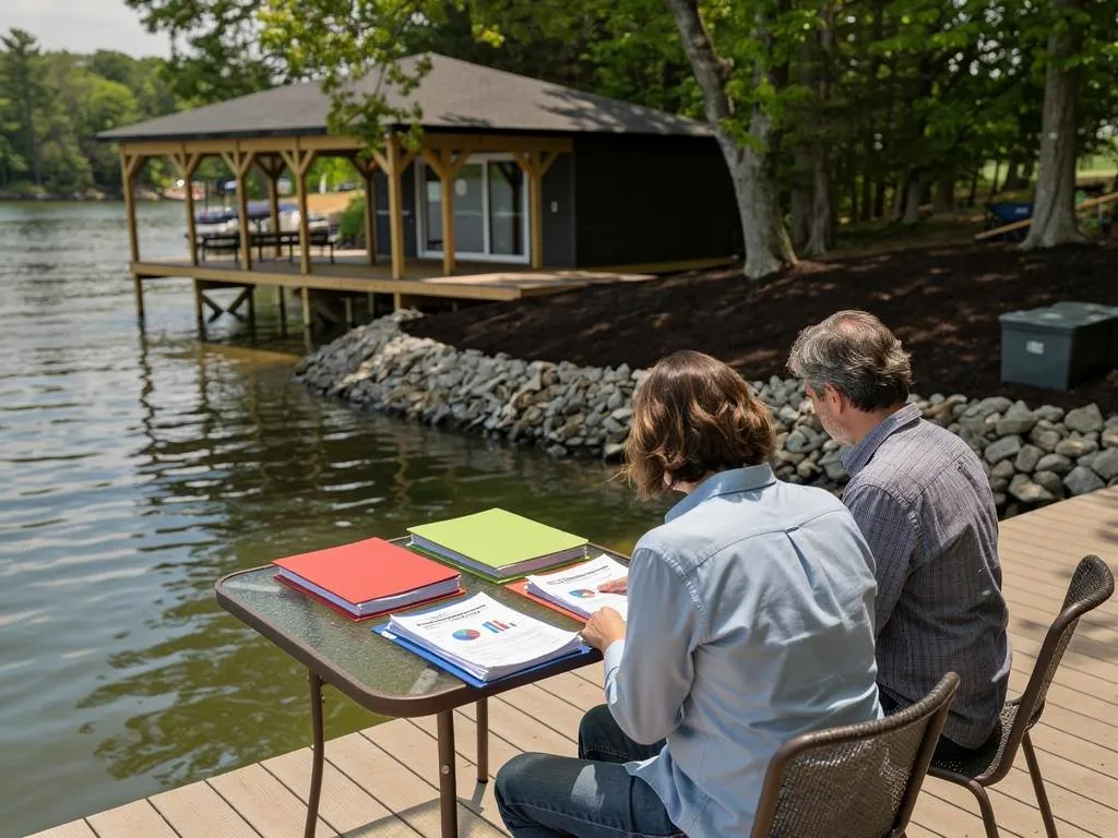 Interest rate and loan term comparison for dock construction financing