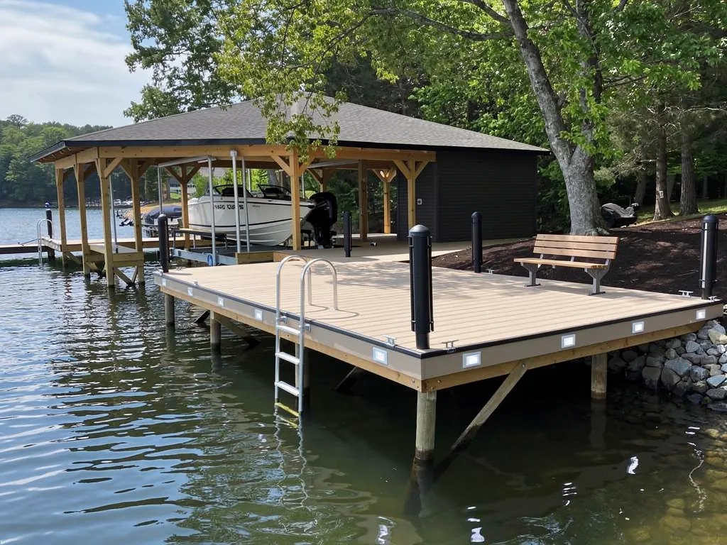What Accessories Can Enhance Your Custom Dock at Lake Anna
