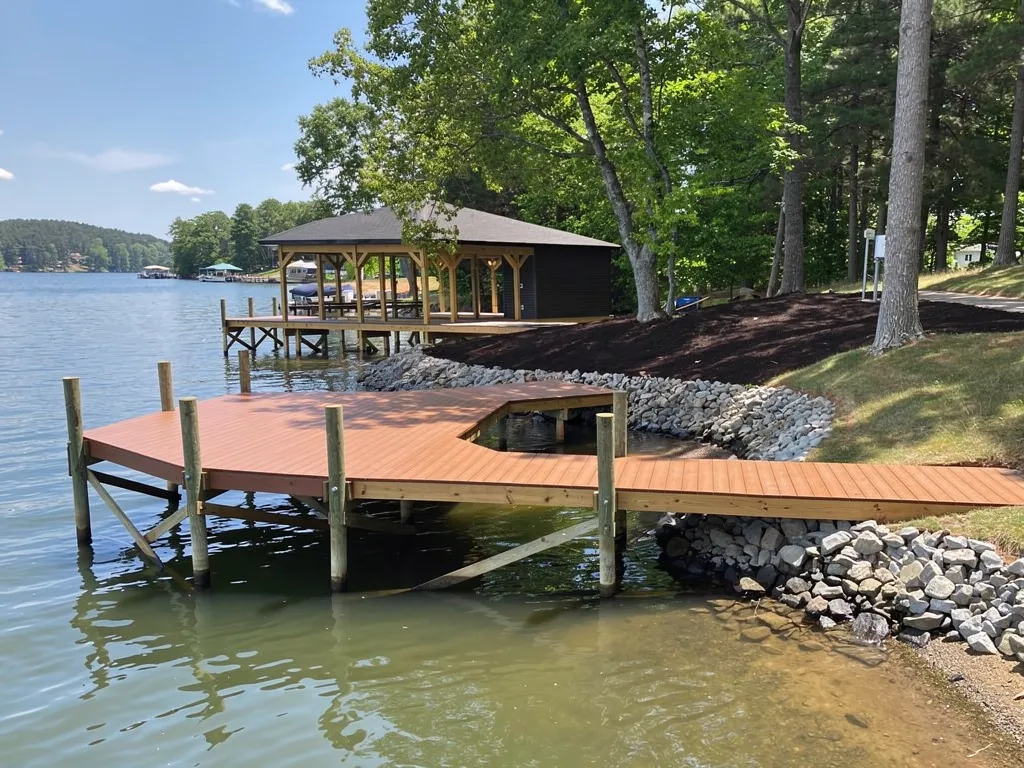 Custom Dock Build in Mineral, VA