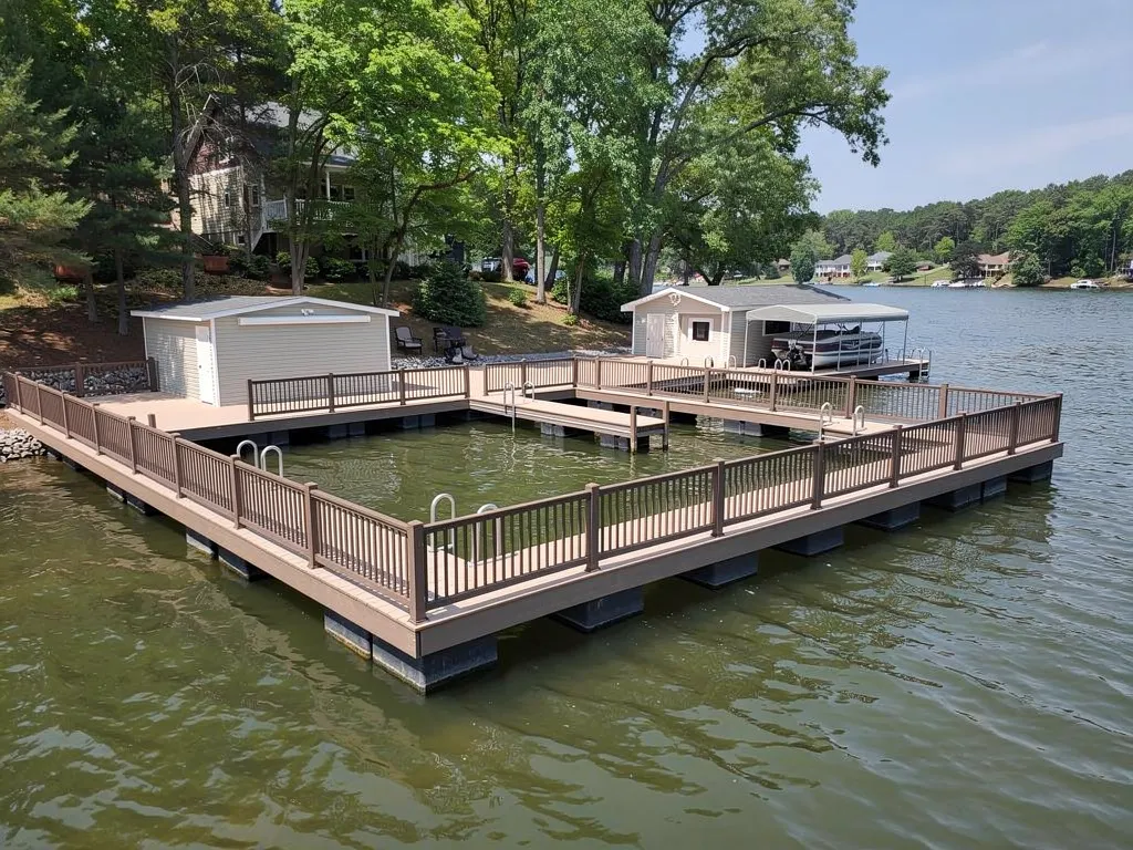 Custom Dock Build in Louisa County