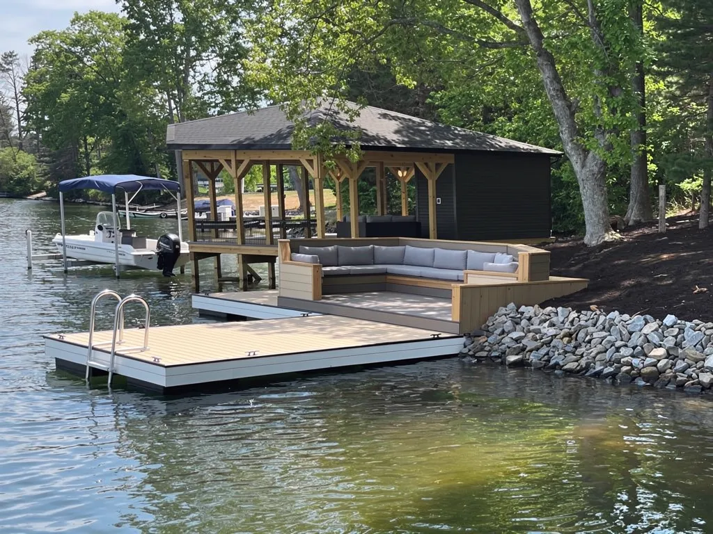 How Can Custom Dock Design Enhance Functionality and Property Value During Restoration